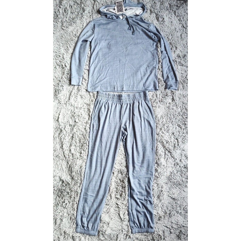 ROUDELAIN Women's Brushed Butter Knit Sweatshirt & Jogger Pants Pajama Set, S-XL